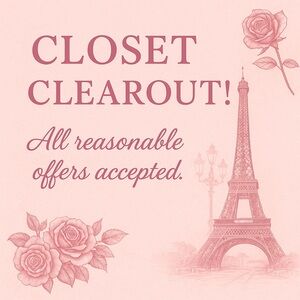 Closet Clearout!